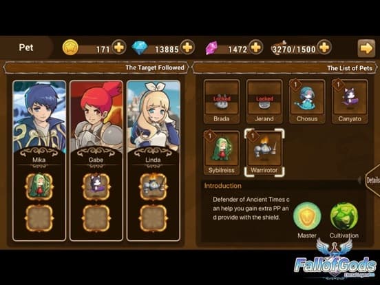 Fall of Gods: fantasy RPG
