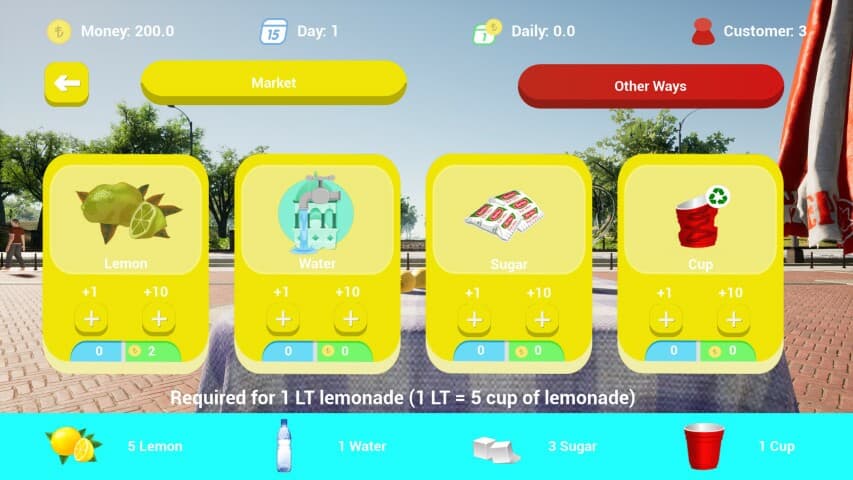 Lemonader screenshot 2