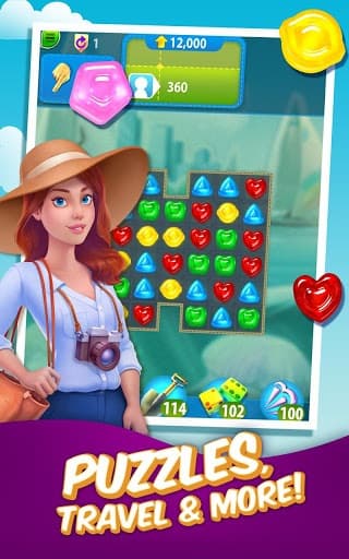 Gummy Drop! – Free Match 3 Puzzle Game screenshot 2