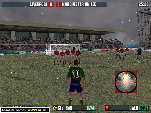 FA Premier League Stars 2001 screenshot 3