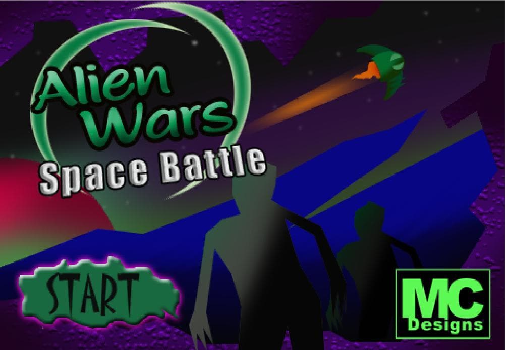 Alien Wars Space Battle HTML 5 screenshot 2