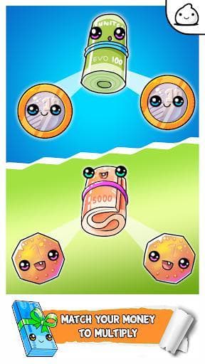 Money Evolution - Idle Cute Clicker Game Kawaii screenshot 5