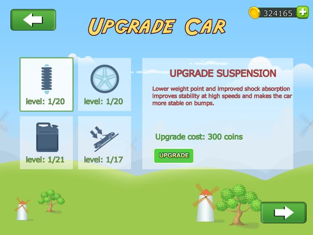Up Hill Racing: Hill Climb screenshot 2