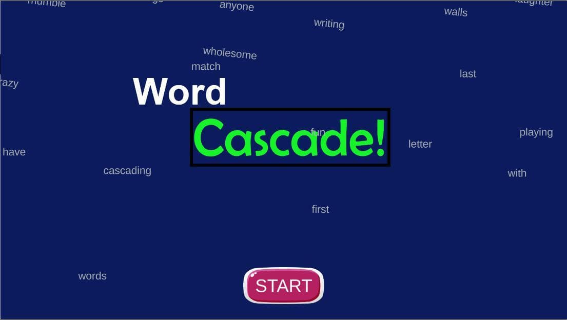 Word Cascade (itch) screenshot 4