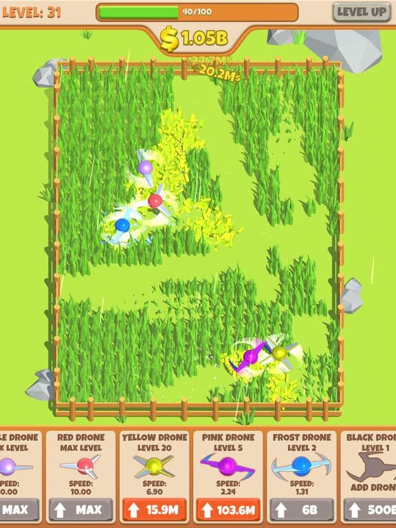 Idle Grass Cutter