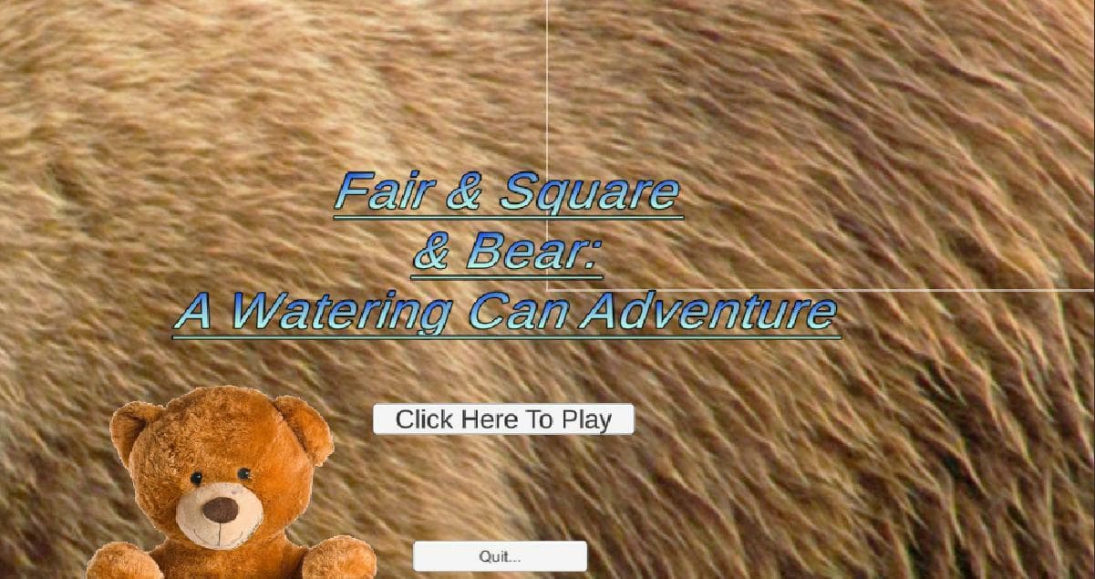 Fair and Square and Bear: A Watering Can Adventure screenshot 2