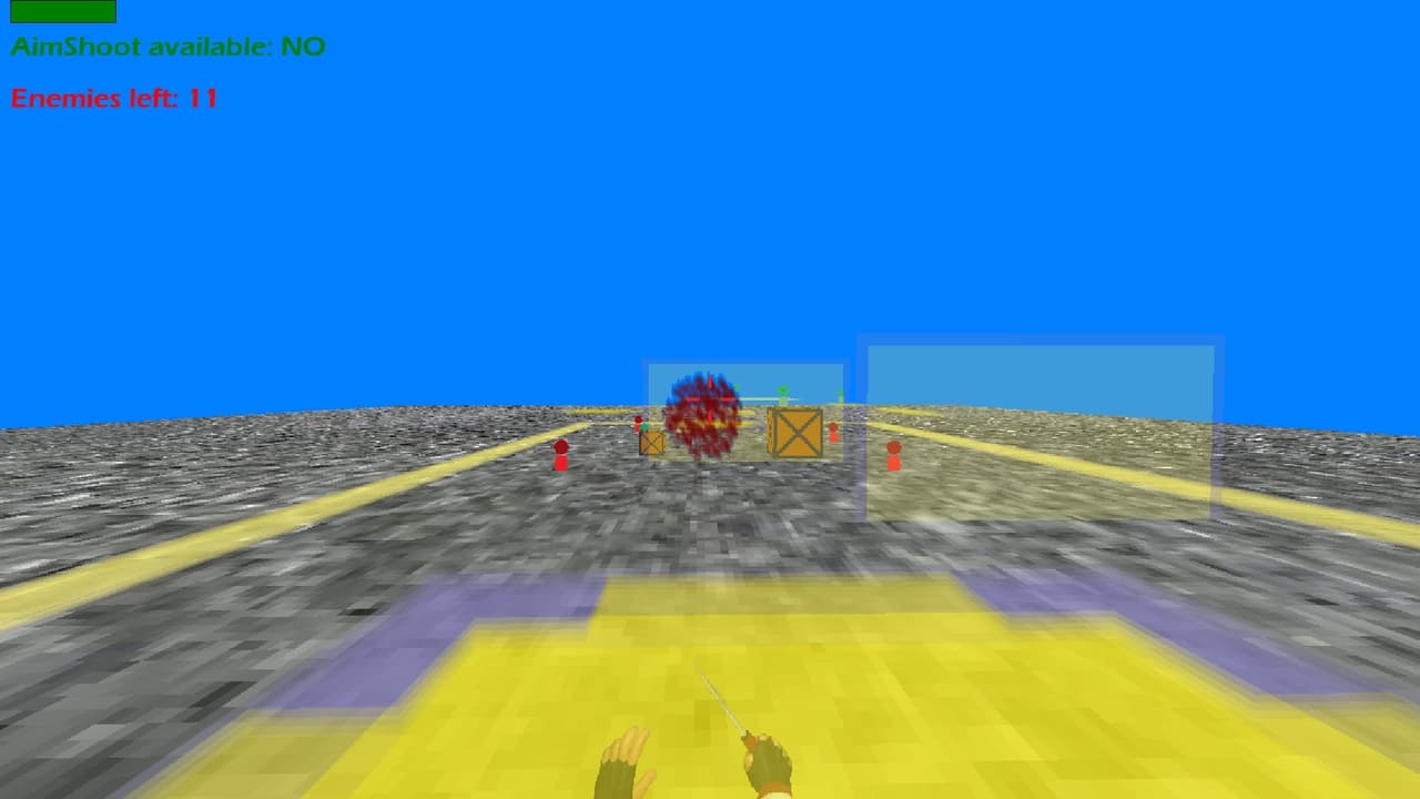 FPS Blocksworld 3D demo