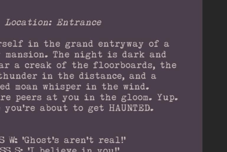 HW #2 | Text Adventure