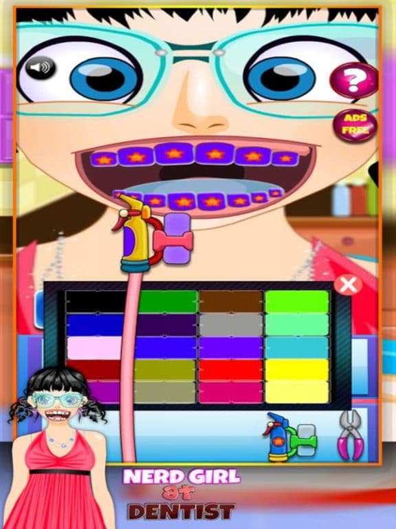 Nerd Girl At Dentist screenshot 5