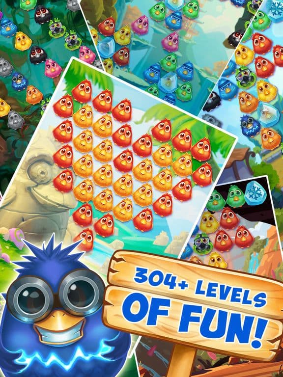 Bubble Birds 4: Match 3 Puzzle Shooter Game screenshot 4
