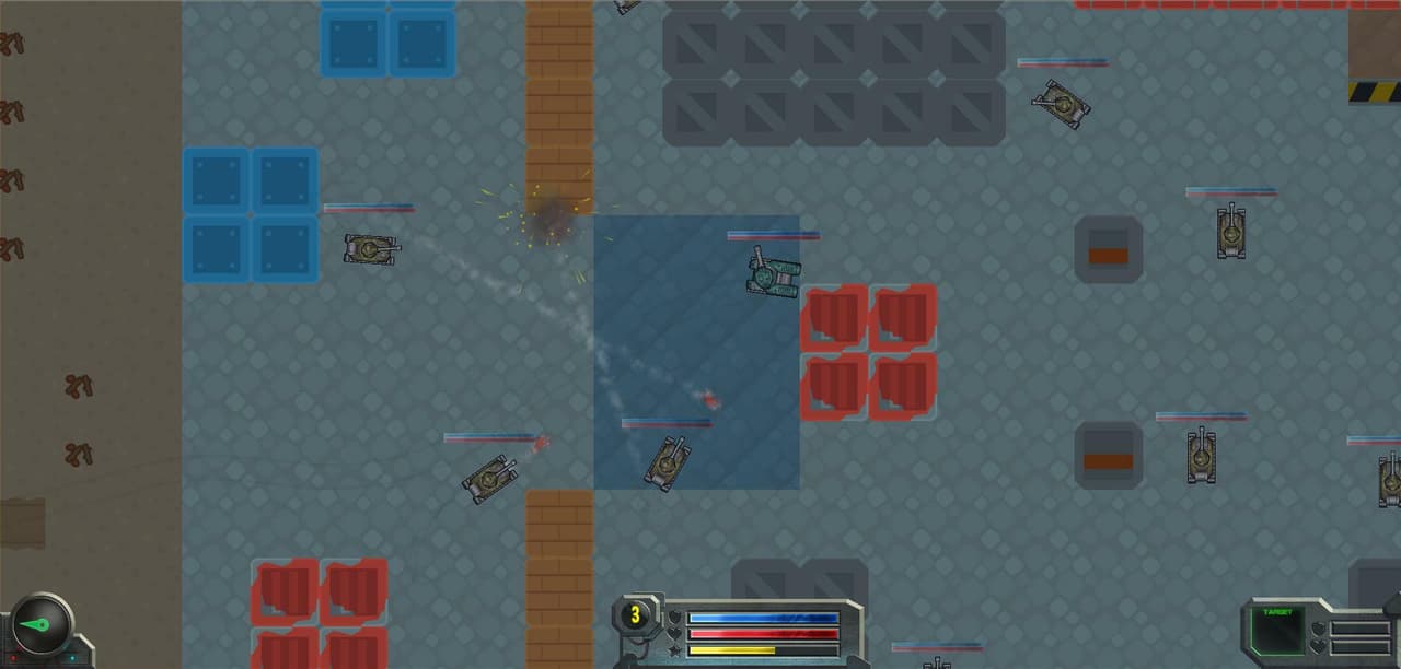 Super tanks RPG screenshot 2