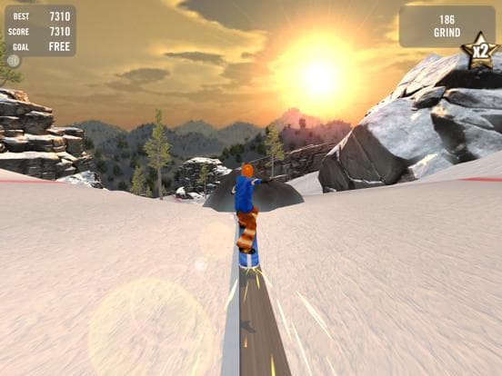 Crazy Snowboard Free screenshot 2
