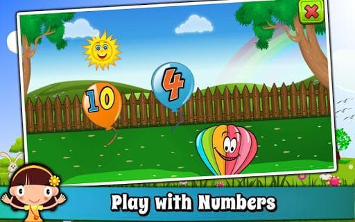 Balloon Pop Kids Learning Game Free for babies 🎈 screenshot 5