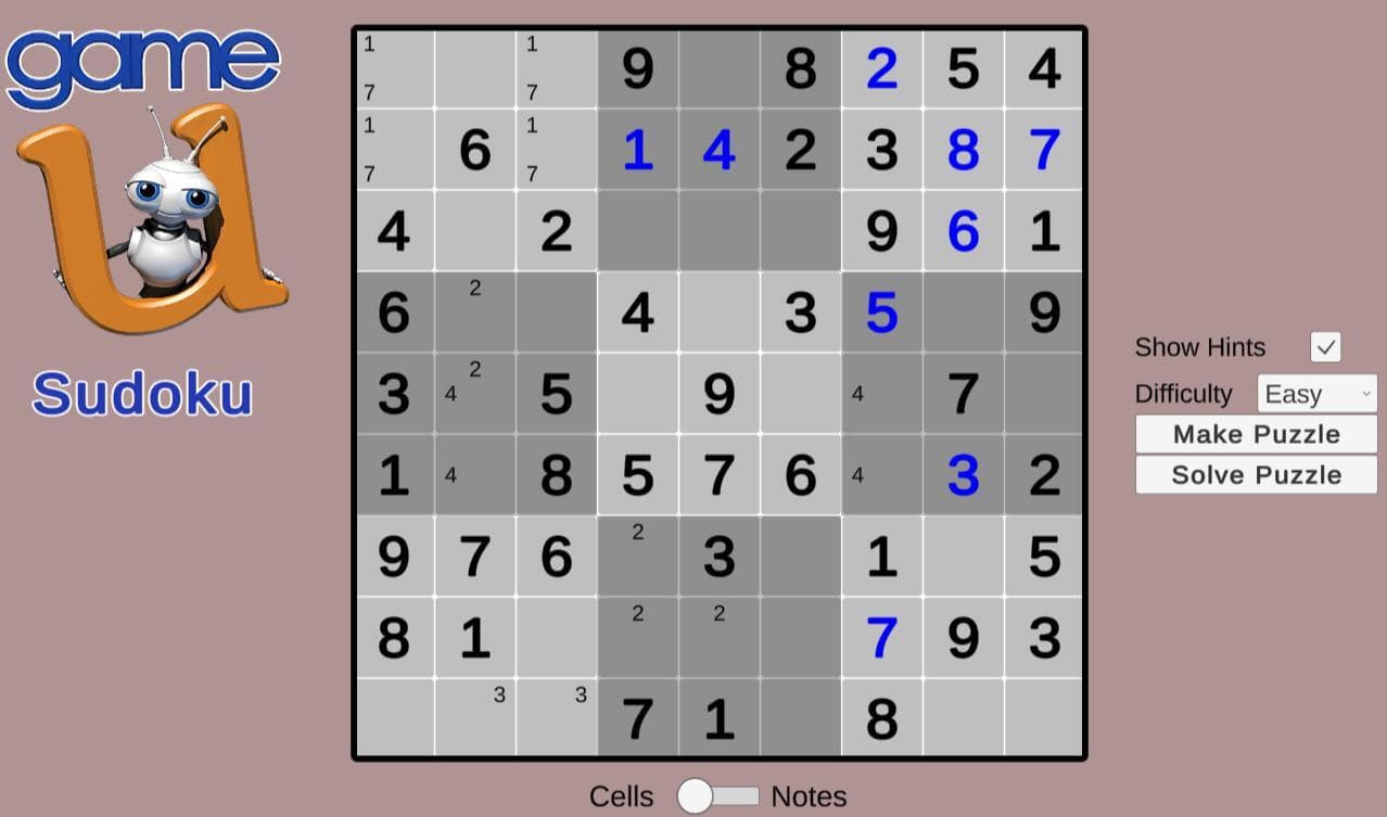 GameU Sudoku