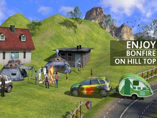 Offroad Camper Truck Simulator screenshot 4
