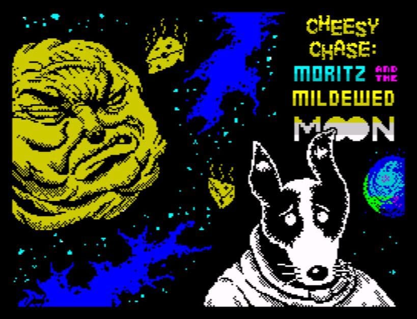 CHEESY CHASE: MORITZ AND THE MILDEWED MOON (128K) screenshot 4