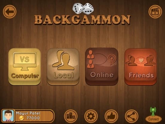 Backgammon: Multiplayer Game screenshot 2