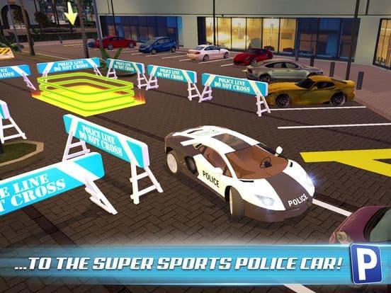3D Dubai Parking Simulator Drive Real Extreme Super Sports Car