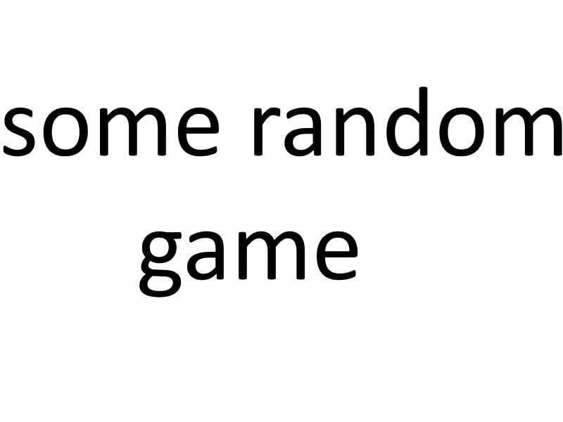 somerandomgame