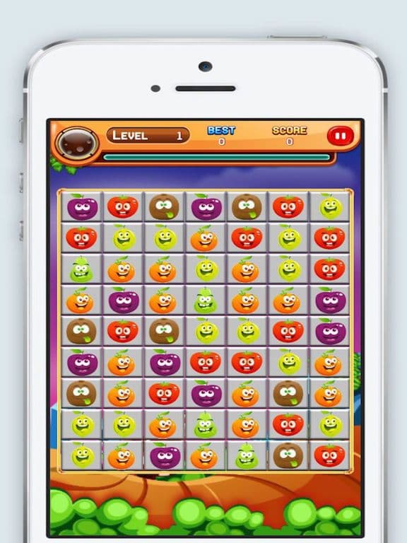 Fruit Match 3 Puzzle adventure game screenshot 3