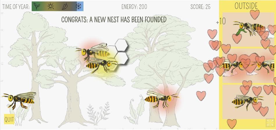 The #wasplove game screenshot 3