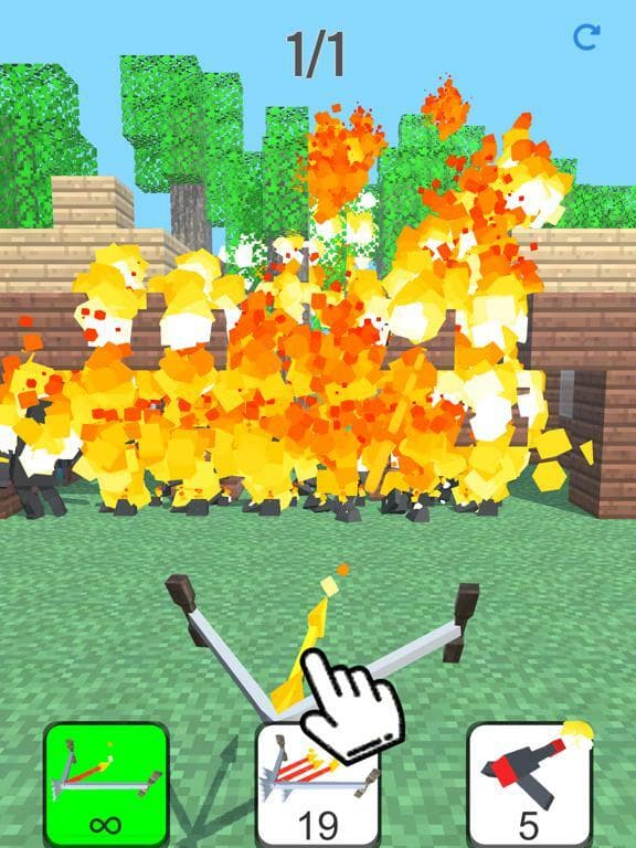 Burn it Down! 3D Pixel Game screenshot 5