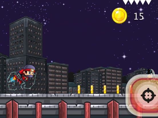 SUPER NINJA JET RUNNER screenshot 5