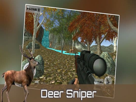 Deer Sniper 2017 3D screenshot 2