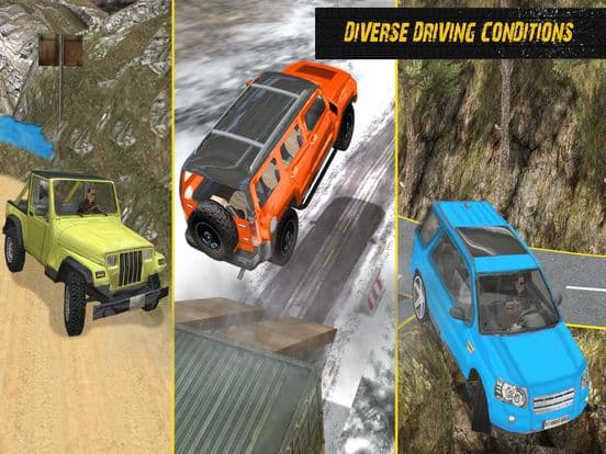 Offroad 4x4 Dirt Track Racing & Hill Driving screenshot 4