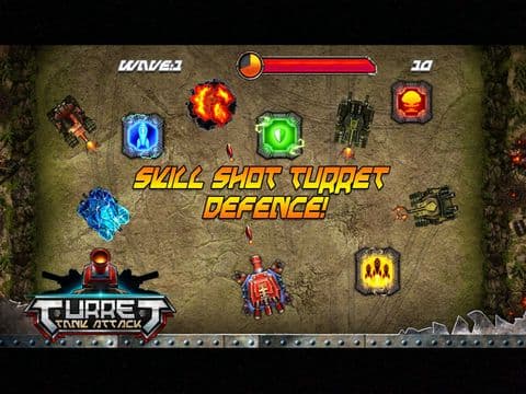 Turret Tank Attack - Skill Shoot-er Tower Defense Game Lite screenshot 3