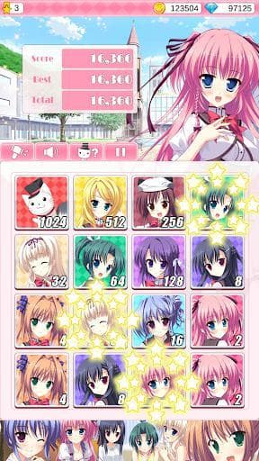 Princess Evangile 2048 screenshot 5
