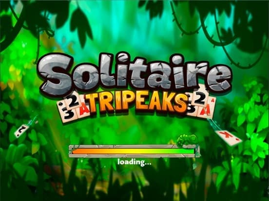 Solitaire Tripeaks Lost Worlds screenshot 2