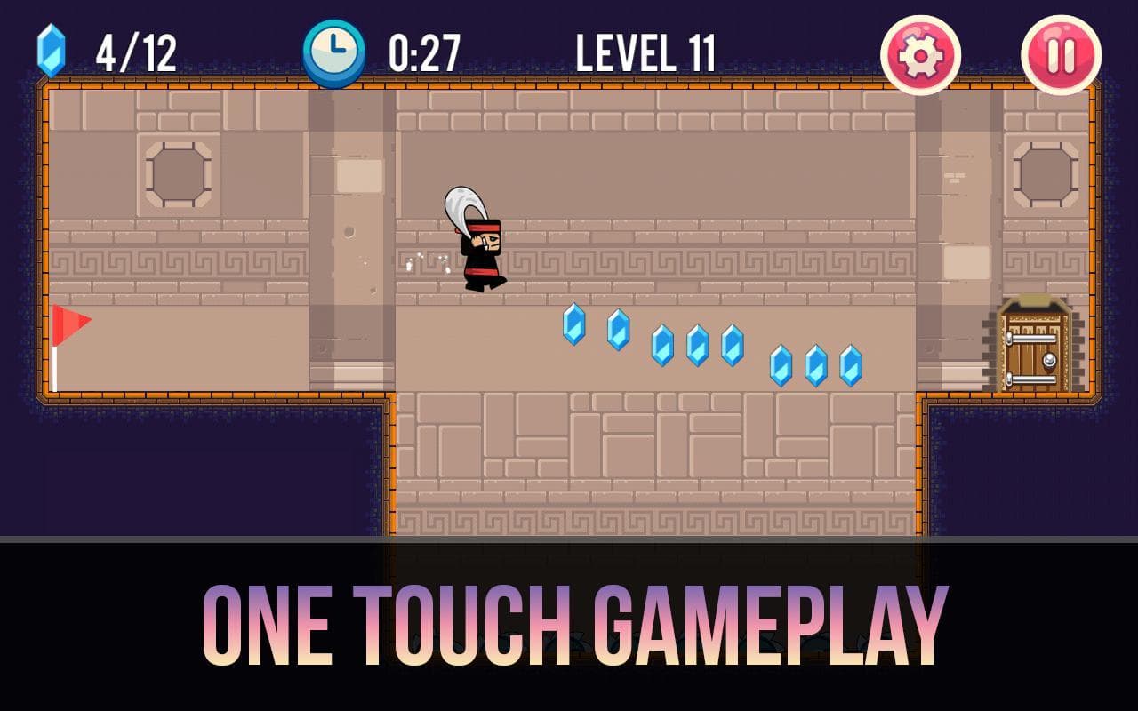 Power Ninja - arcade platformer screenshot 3