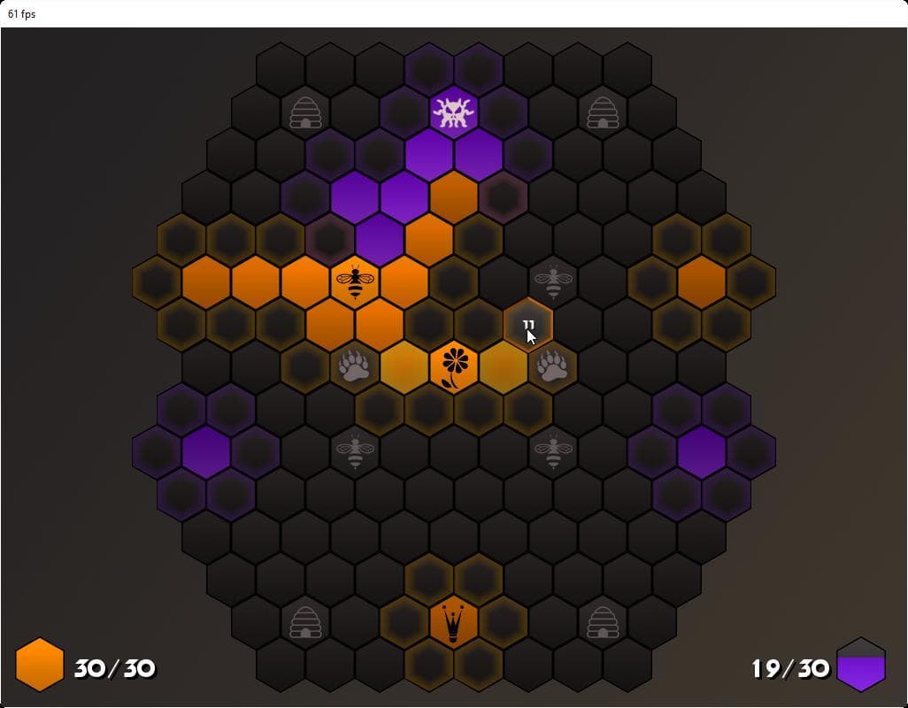 Honeycomb Clash screenshot 4