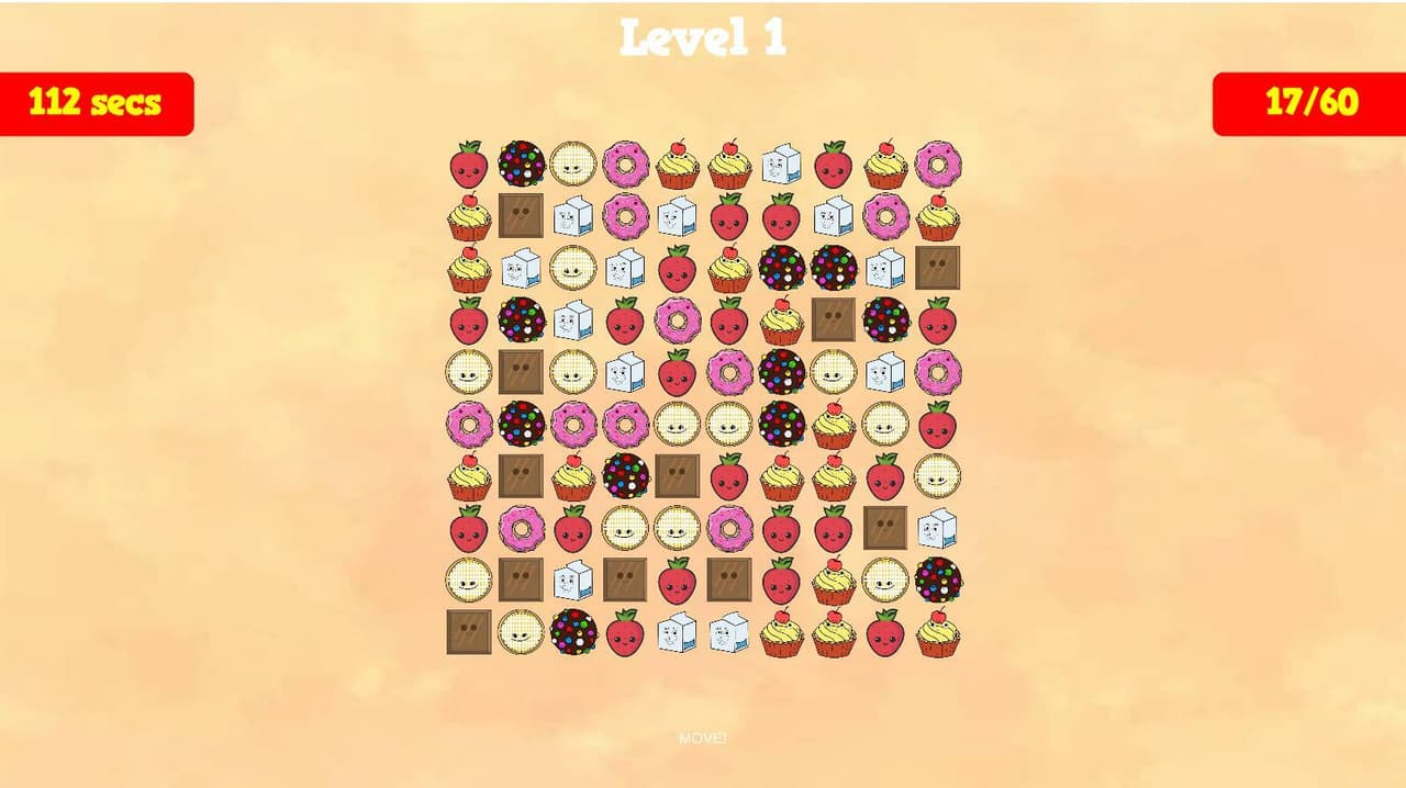 Sweet For Joy + Relax Match 3 game screenshot 3