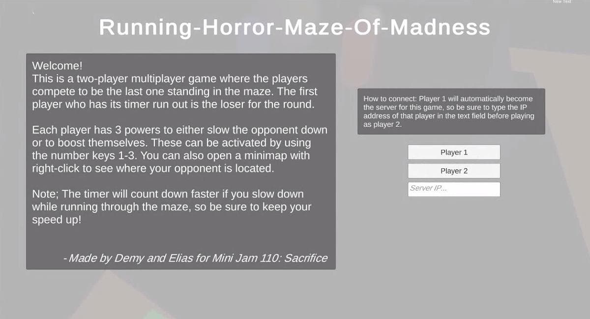Running-horror-maze screenshot 3