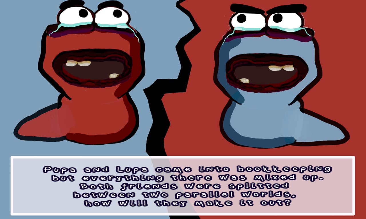 Pupa and Lupa mixed up parallel worlds screenshot 2