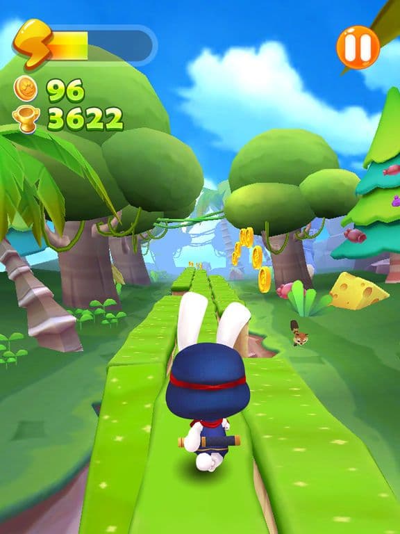 Run Ninja Rabbit Run screenshot 4