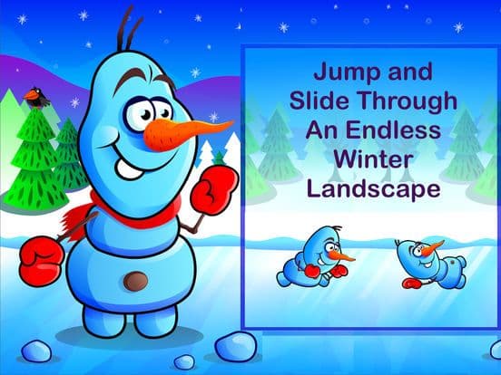 Frozen Snowman Run screenshot 2