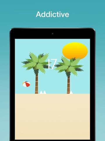 Summer Beach Ball Champion: Tap to Bounce, Avoid the Spikes! screenshot 5
