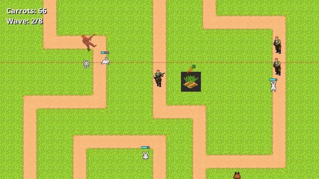 Rabbits VS Hunters screenshot 3