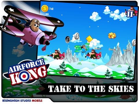 Air Force Kong Vs the Sky Plane Battle Squadrons screenshot 2