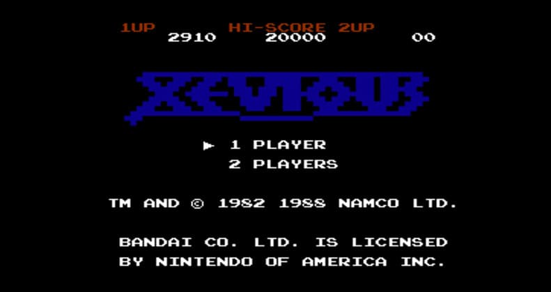 Xevious screenshot 2