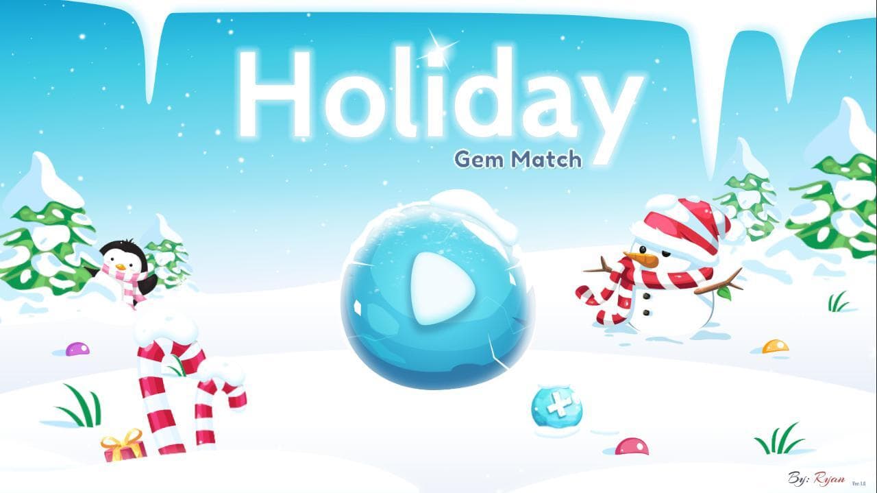 Holiday Gem Match screenshot 2
