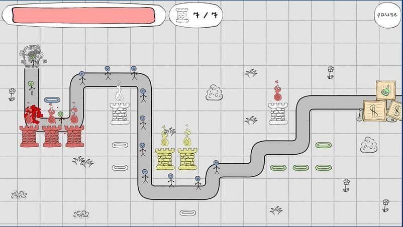 Color Wars. Towers! screenshot 5