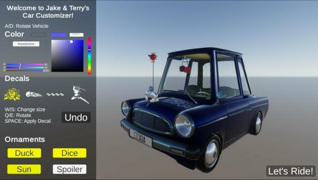 Tech Art Project 1 - Car
