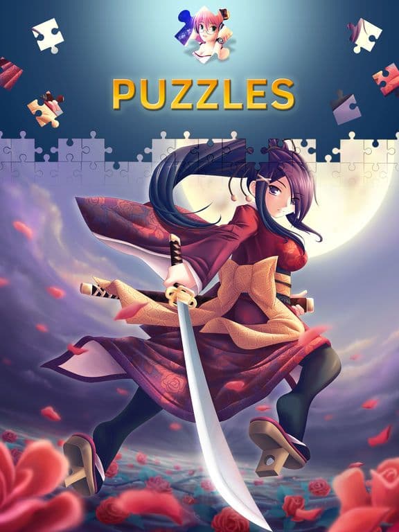 Anime Jigsaw Puzzles for Adults. Premium
