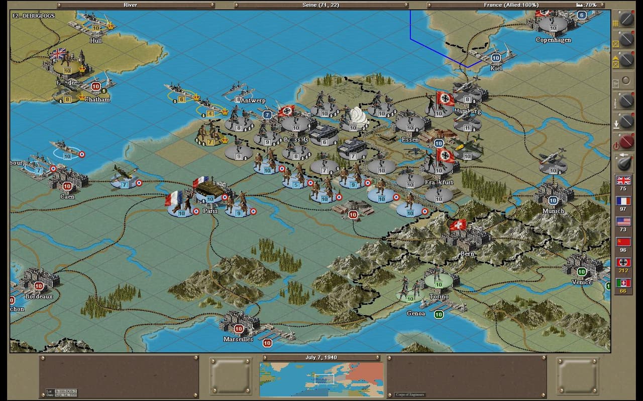 Strategic Command 2: Weapons and Warfare screenshot 3