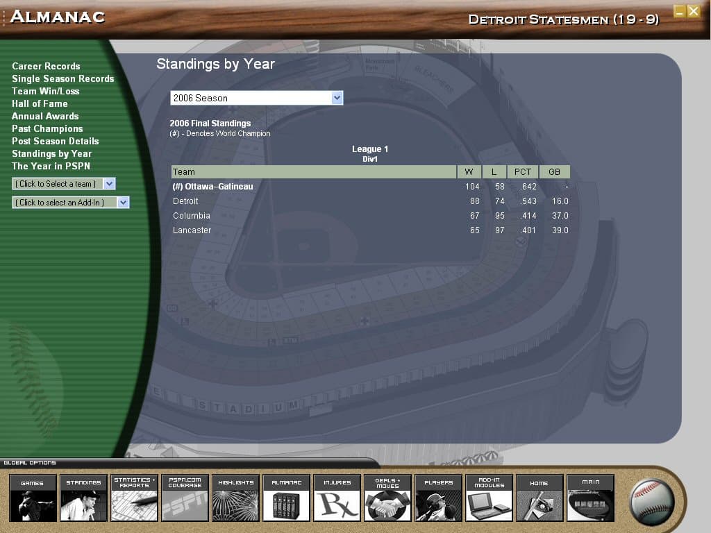 PureSim Baseball 2004 screenshot 6