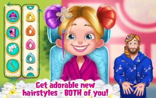 Spa Day with Daddy - Makeover Adventure for Girls screenshot 3